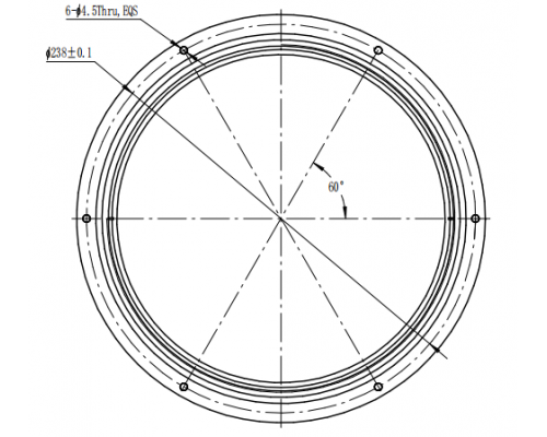 260mm f/1.3 Motorized Lenses for LWIR Thermal Imaging